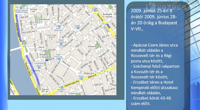 Lezárják fél Budapestet 6