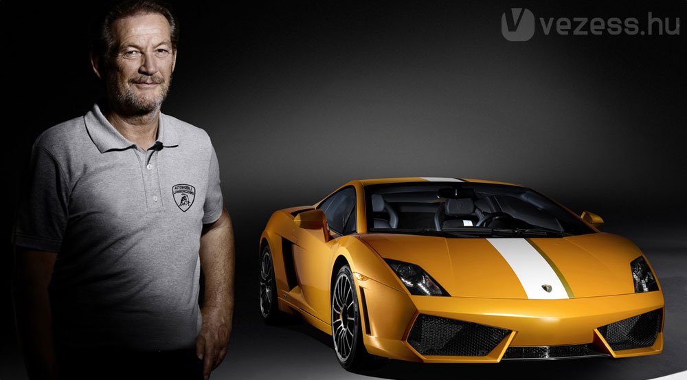40 évet dolgozott a Lamborghininél