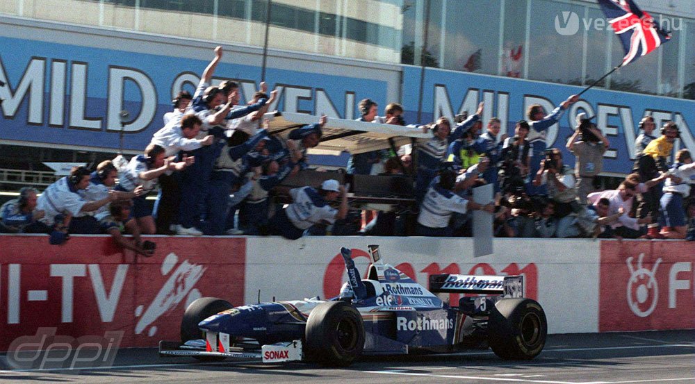 1996-ban Damon Hill bajnok lett a Williams-szel