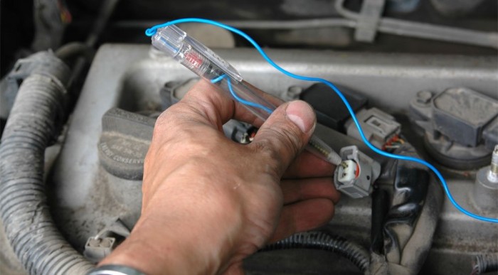 Házi barkács vizsgálóval mértem a jelet. 