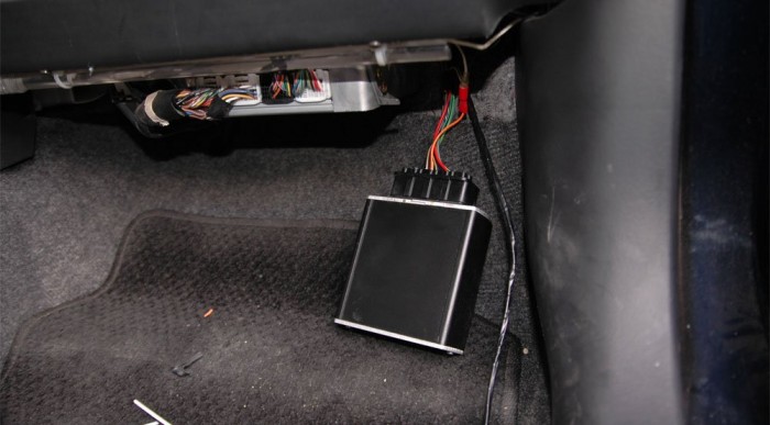 A BioEtun a műszerfal alatt biztonságban van