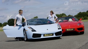 Szupersportkocsi gyerekeknek