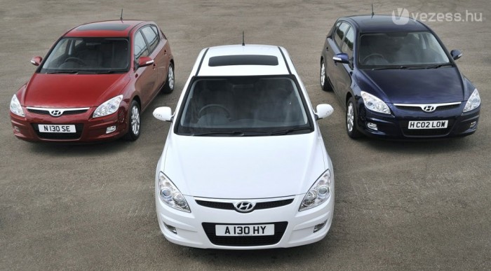 Csehországból érkezik az összes i30. A korábbi, koreai gyártású autókra most nagy kedvezmény érvényes