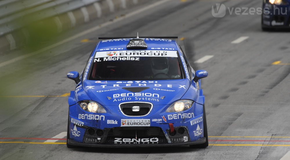 Michelisz igazi edzésmenő