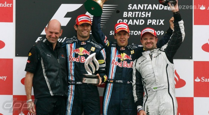 F1: Félidei eligazítás 7 Vettel otthon verte el Buttont