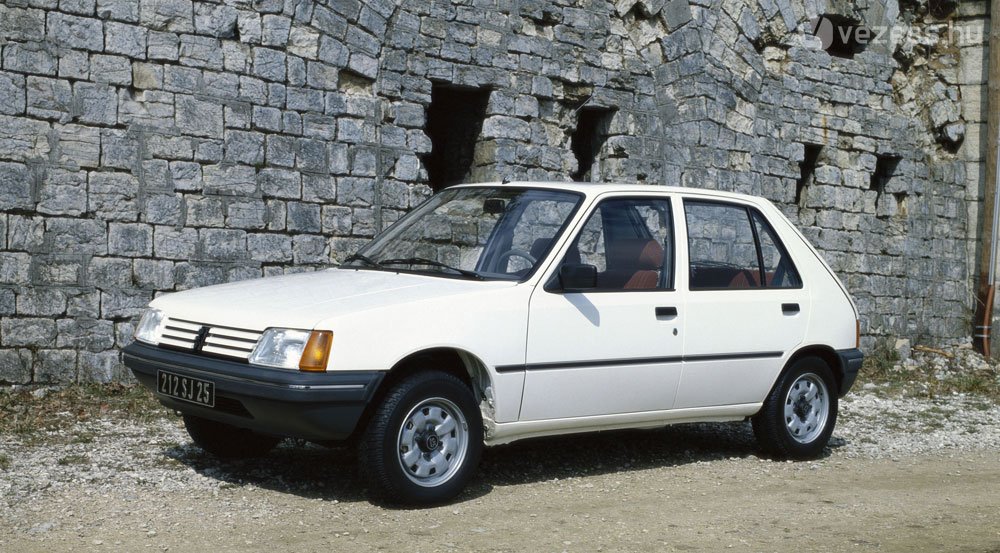 1983-ban jött ki a 205-ös Peugeot