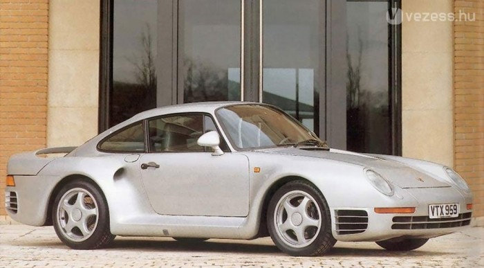 Mérte a gumik légnyomását a Porsche 959, ami fantasztikus vívmány volt 23 éve