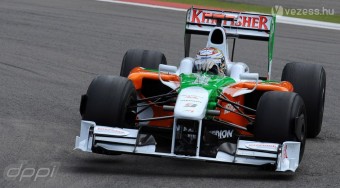 A Hungaroringen is remekelhet Sutil