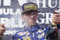 Damon Hill első győzelmét szerezte a Hungaroringen 1993-ban