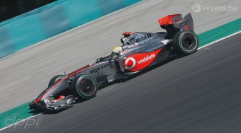 A harmadik edzés is Hamiltoné