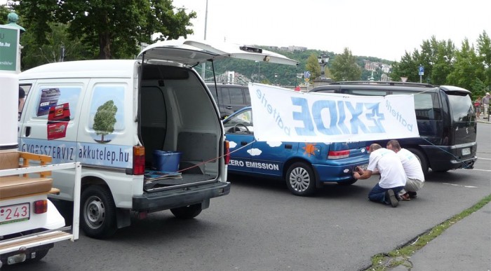 A Telma-2 még benzinnel ment