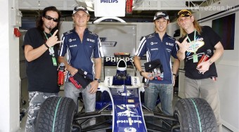 Magyar ralisok és rockerek a Williamsnél