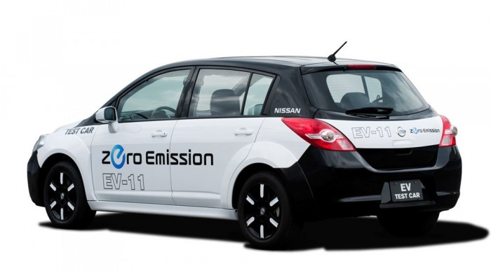 Majdnem kész elektromos Nissan 7 | Vezess Lehűti az utasteret indulás elött