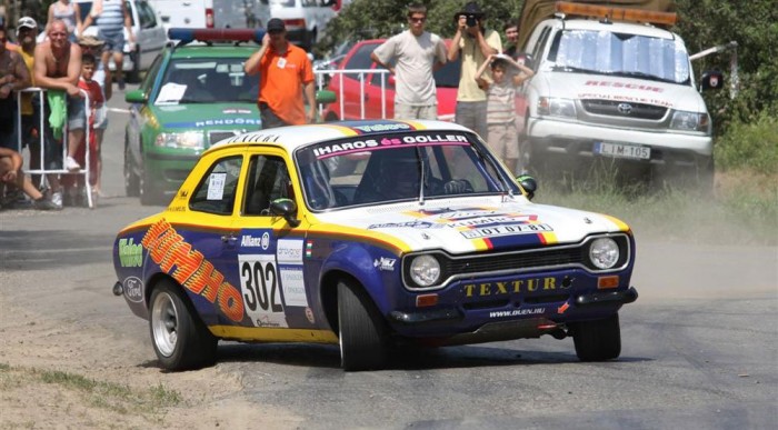 Öreg raliautók keresztbe! 6