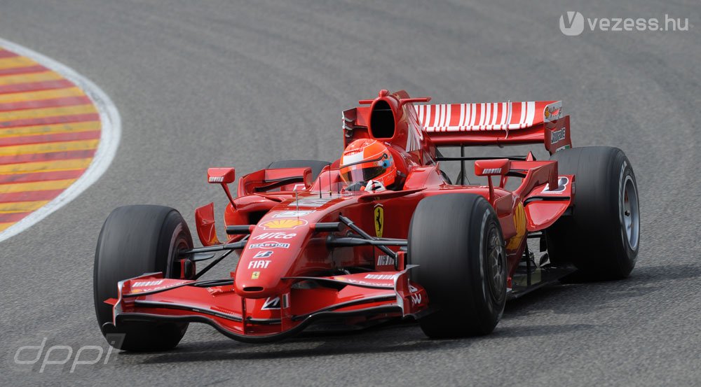 A Ferrari 2007-es gépét is kipróbálta