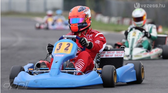 Gokartra pattan Kubica