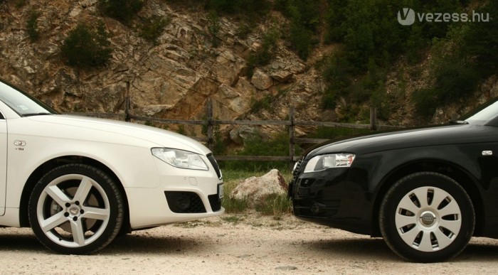 Két teljesen különböző autó, de csak ebből a szögből