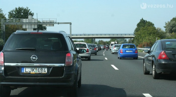Sokszor van dugó az M7-en