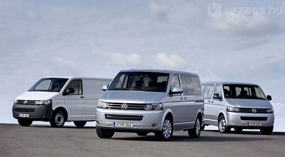 Megújult a Volkswagen Transporter 6