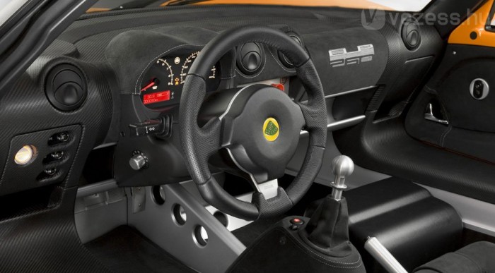 Csak a vezetéshez szükséges elemekkel