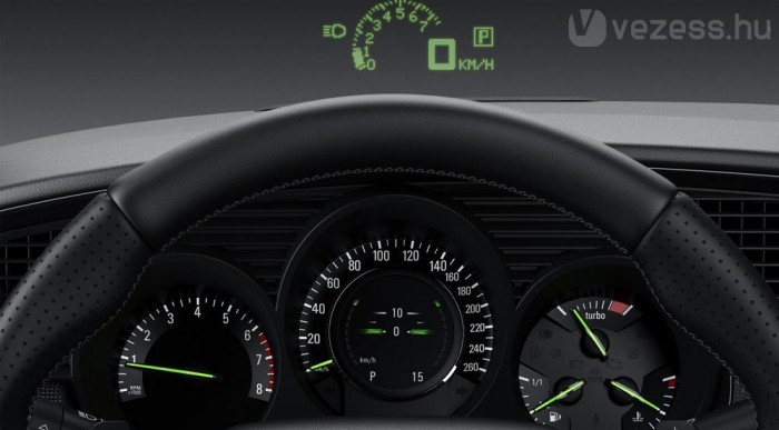 Magasságjelzős óra és head-up display