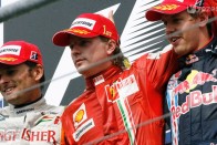 Räikkönen hajszállal verte Fisichellát 85