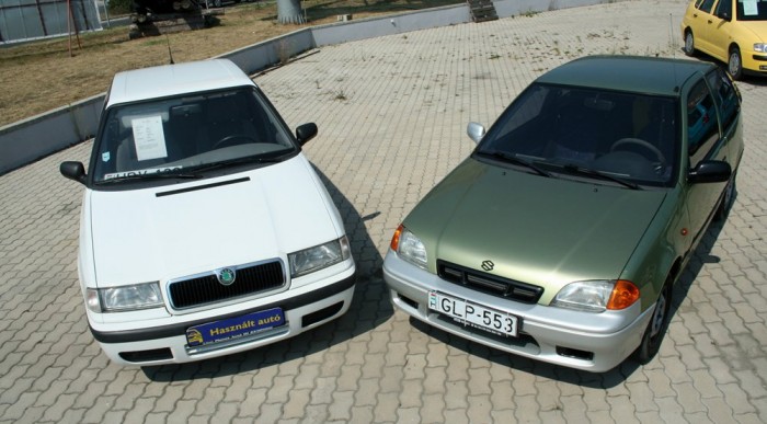 A Skoda 7, a Swift 6 litert fogyaszt átlagosan