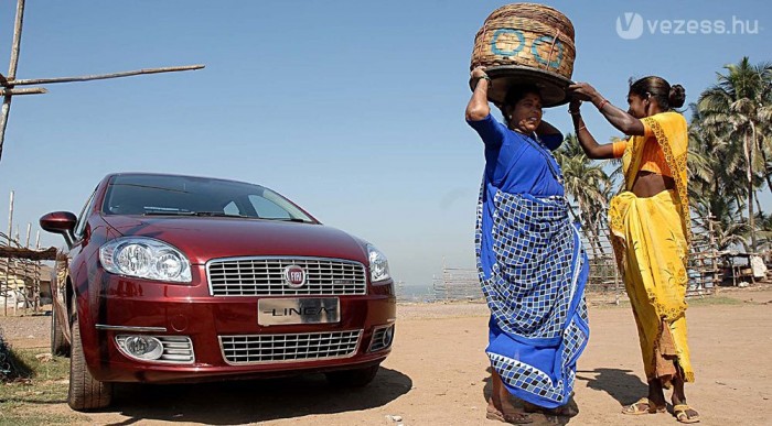 Egy indiai fotó, ott is kapható a Linea