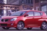 Ez a Pontiac Vibe, testvére a Toyota Matrix