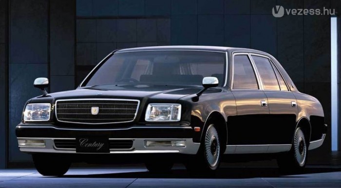 A luxus csúcsa a V12-es Toyota Century