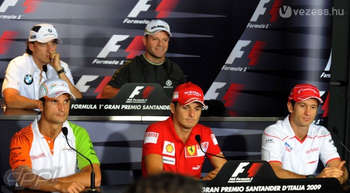 Olaszok a középpontban, Liuzzi, Fisichella, Trulli