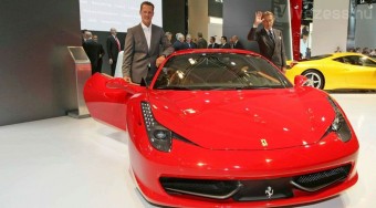 Schumacher és az új Ferrari - videó