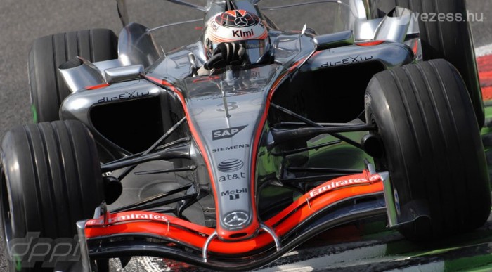Kimi 2002 és 2006 között kilencszer győzött a McLarennel
