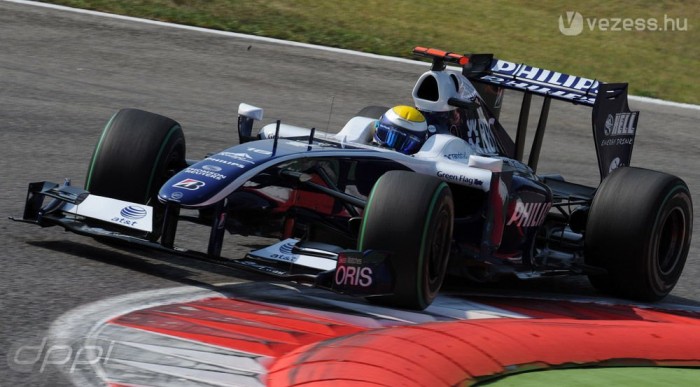 A Williams a KERS-szel is lázadozik