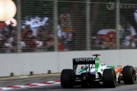 A Force India visszaköltözött a mezőny végére