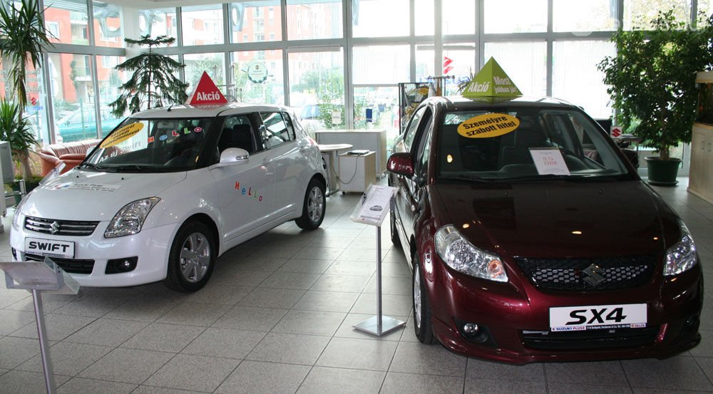 Eltűntek a vevők a Suzuki-szalonokból