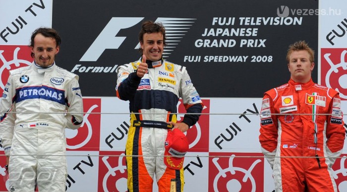 A tavalyi japán verseny dobogósai