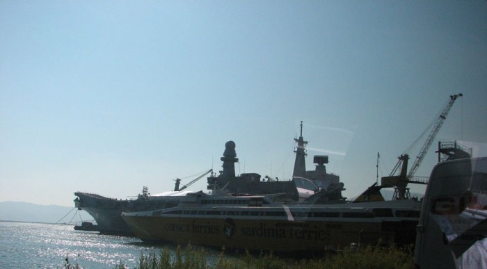 Egyelőre LaSpeziában vár indulásra