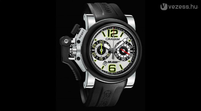 Kellően csicsás, megfelelően nagy, garantáltan drága - igazi F1-es óra