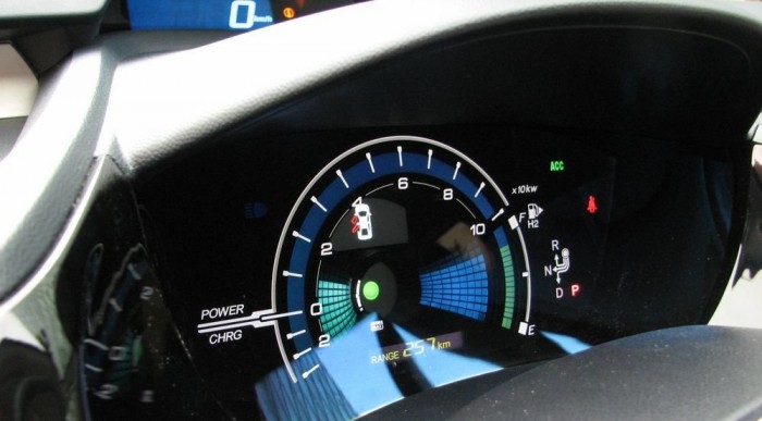 Kis tűzgömb jelzi, mennyire aktív a hidrogéncella