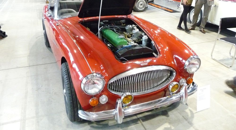 Az Austin-Healey hathengeres soros motorja