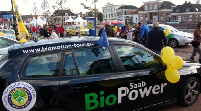 Biokonvoj hajt át Magyarországon 9