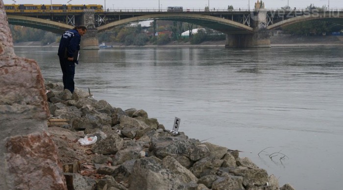 Képek a Dunába ugrott kocsiról 8