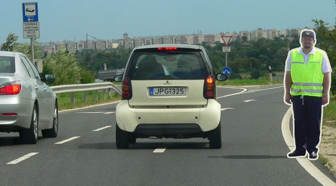 Láthatatlan traffipax az utakon