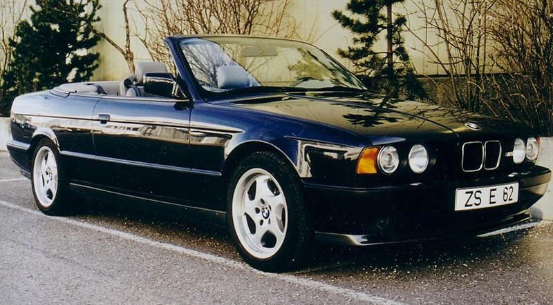 Több prototípus is készült az E34 Cabriolet-ből