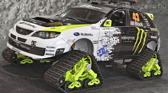 400 lóerővel a hóban