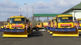 Jöhet a hó az M5-ös autópályára