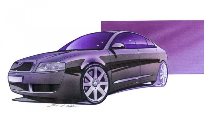 Az Octavia alapjaira, de annál kisebb méretben