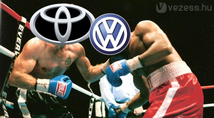 Cáfol a Toyota – nem előzte meg a VW