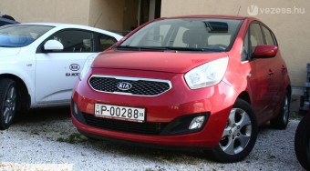 Lebuktattuk a KIA családi autóját